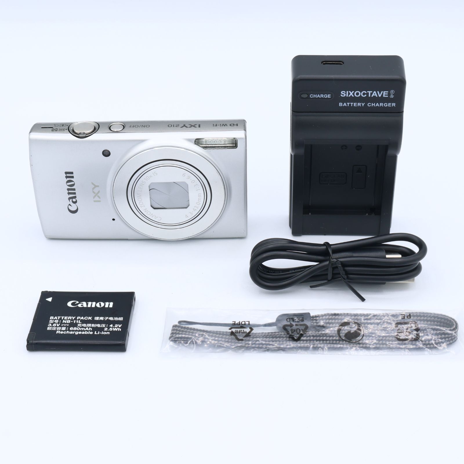 Canon IXY 210F シルバー デジタルカメラ 0 コンパクトデジタルカメラ 