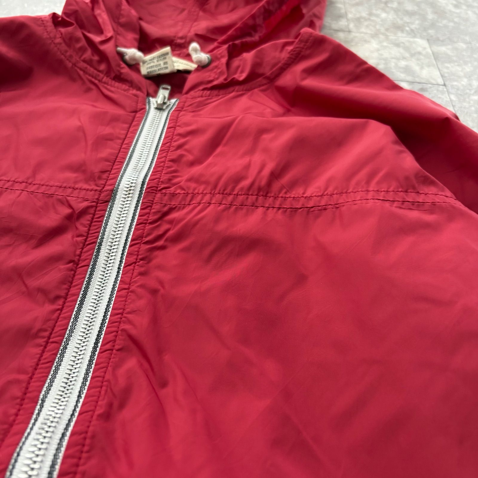 テック系 y2k 短丈 ナイロンジャケット ドローコード 古着 エディー 