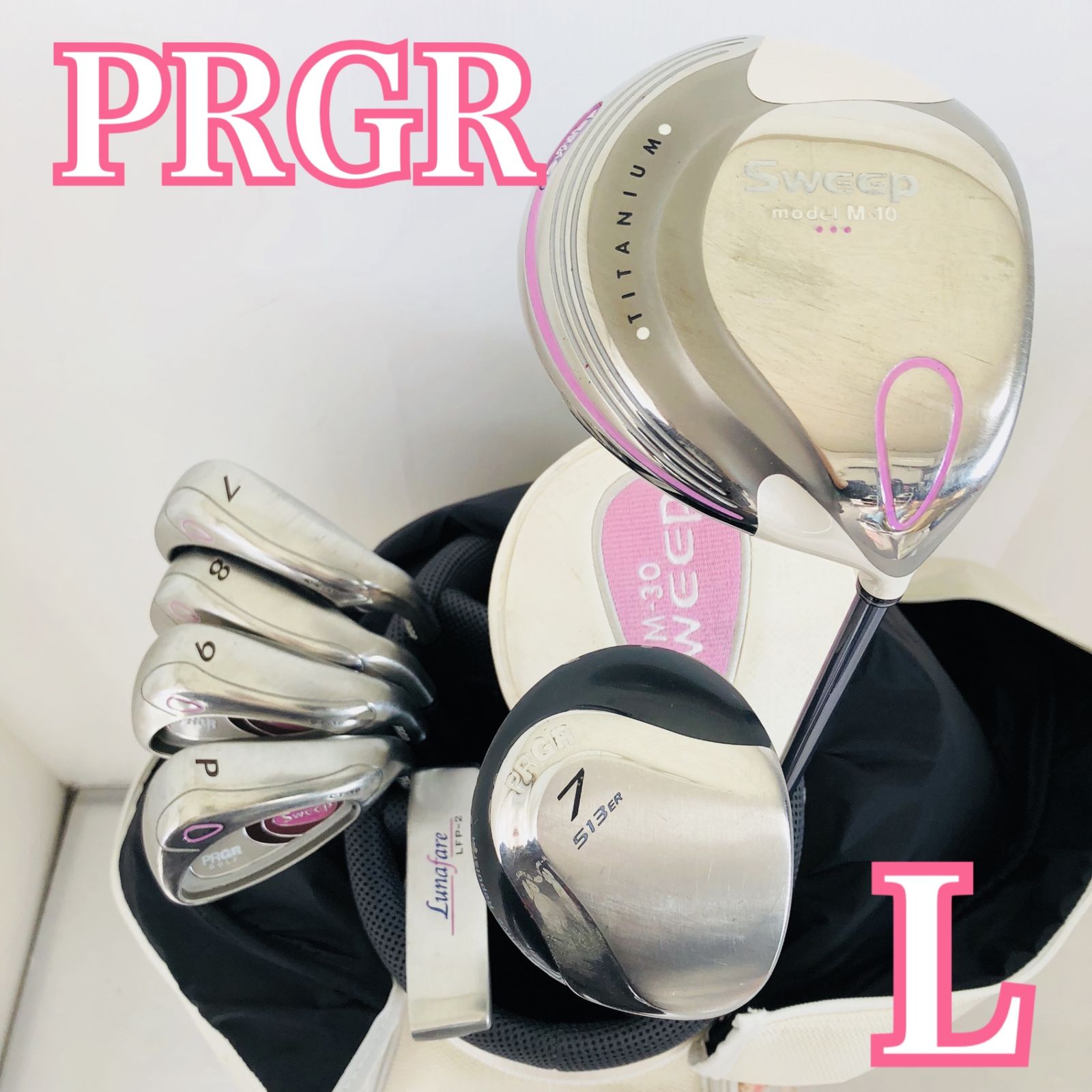 レディース PRGR プロギア Sweep スウィープ ゴルフ クラブ セット