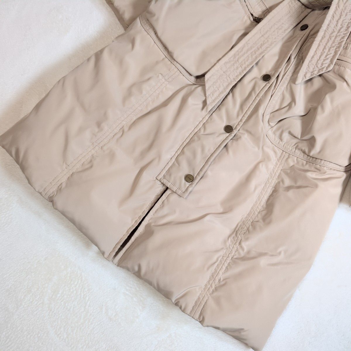 美品✨マックスマーラ MaxMara イブルース iBLUES フード付き