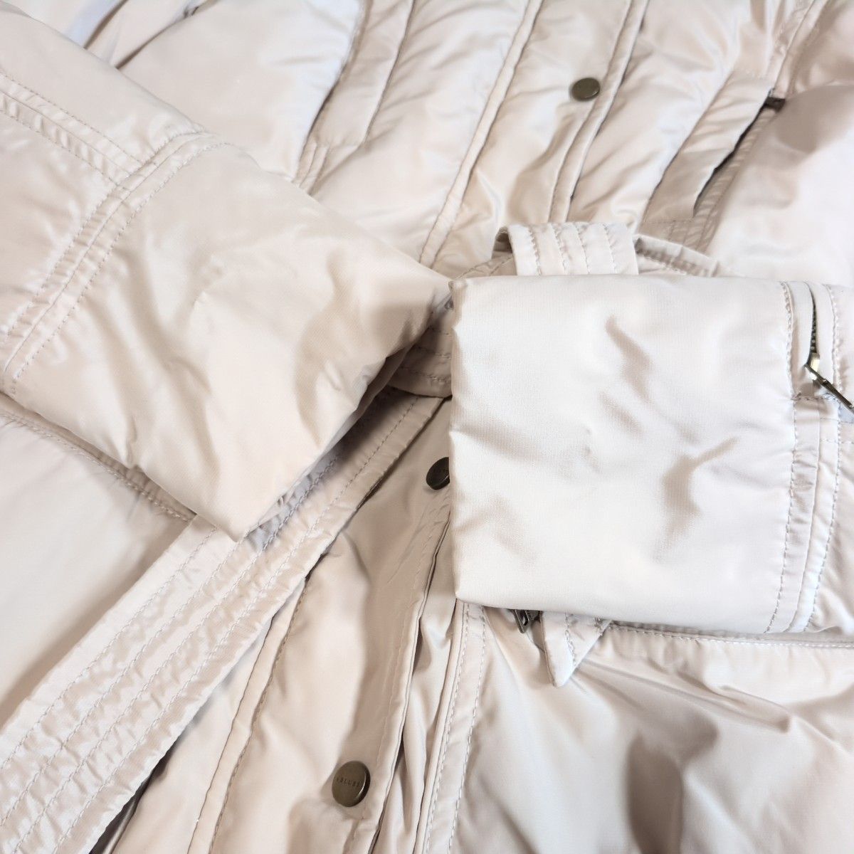 美品✨マックスマーラ MaxMara イブルース iBLUES フード付き