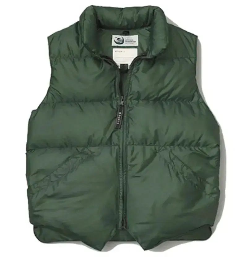 美品　クレセントダウンワークス　ダウンベスト　カーキ　Mサイズ Crescent Down Works クレセントダウンワークス OLIVE ダウンベスト 60