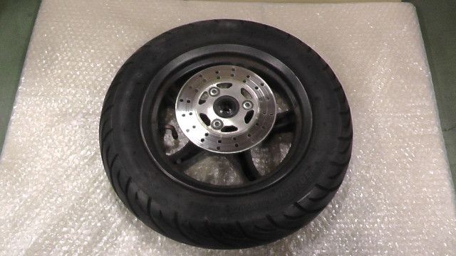 ジョグZR FI SA39J-538xxxの フロントホイール タイヤ付き