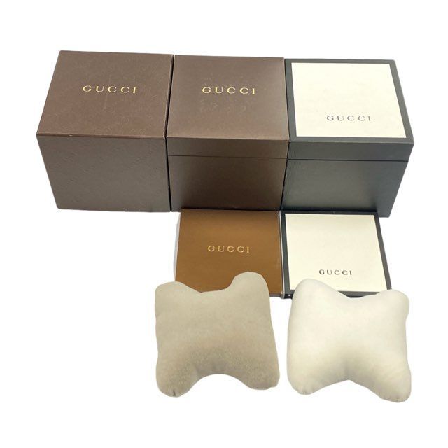 グッチ 箱 ケース 時計用 時計ケース GUCCI BOX 空箱 説明書 枕 2個 2