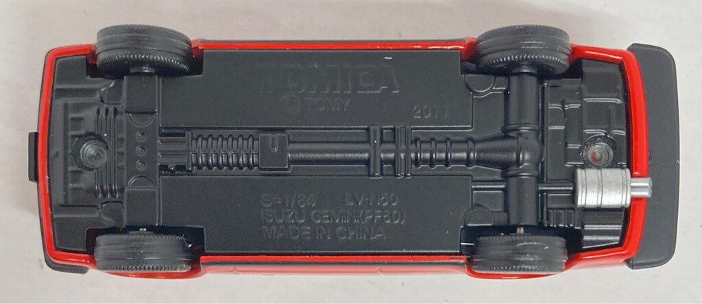 トミーテック TOMICA LIMITED VINTAGE NEO いすゞジェミニ ZZ/R (赤