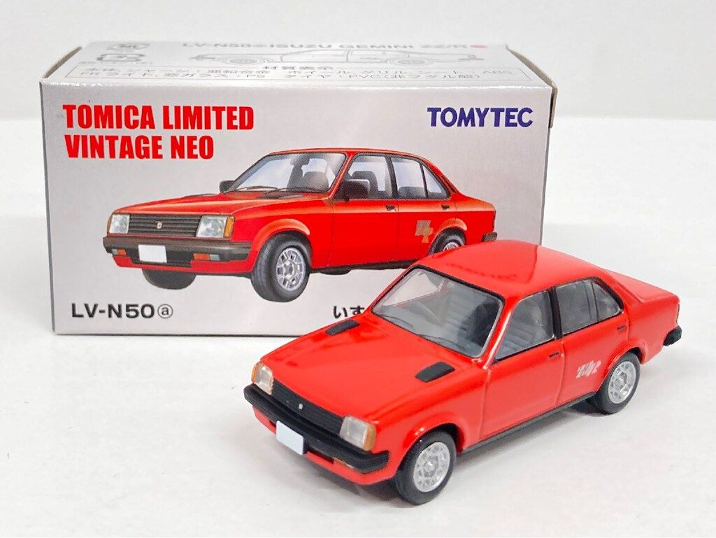 TOMICA LIMITED VINTAGE NEO いすゞ　ジェミニ（訳あり） トミーテック TOMICA LIMITED VINTAGE NEO いすゞジェミニ ZZ/R (赤