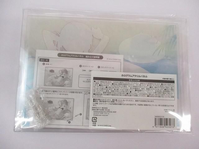  未開封 タレント 常闇トワ ホログラムアクリルパネル「ホロライブ　常闇トワ 誕生日記念2024」