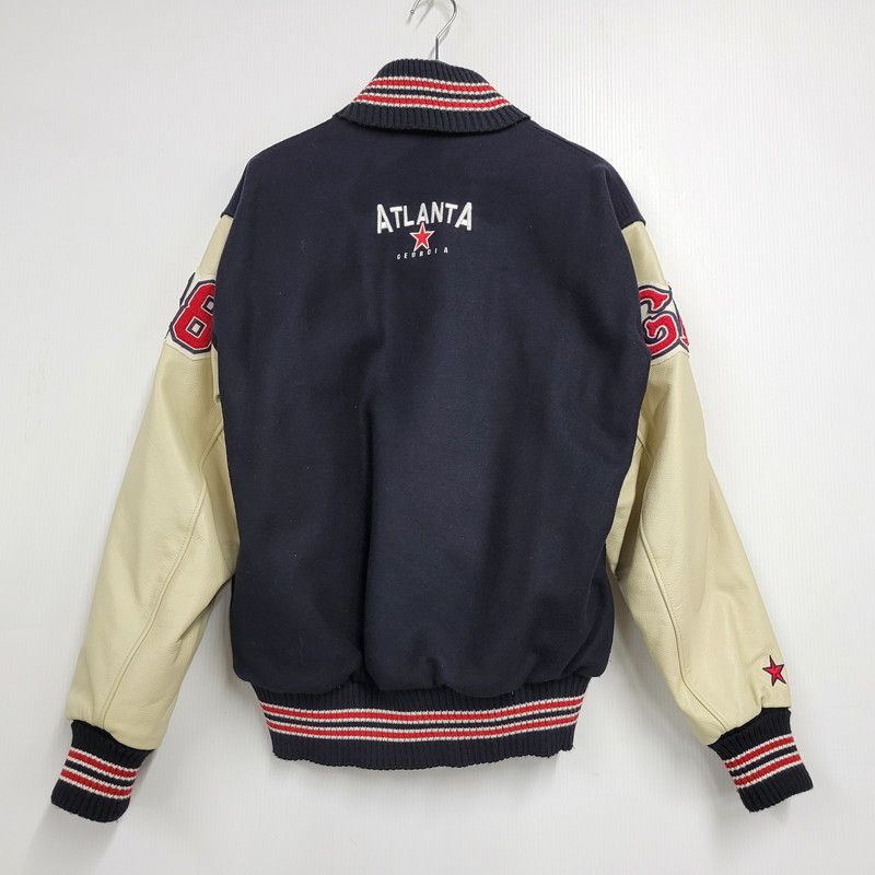 【本革】DeLONG AWARD JACKET 22 ATLANTA スタジャン DeLong（デロング） 22 ATLANTA アトランタ DeLONG AWARD JACKET
