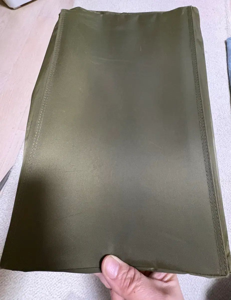 カーキ BIG トートバッグ (36.5cm*22.5cm)