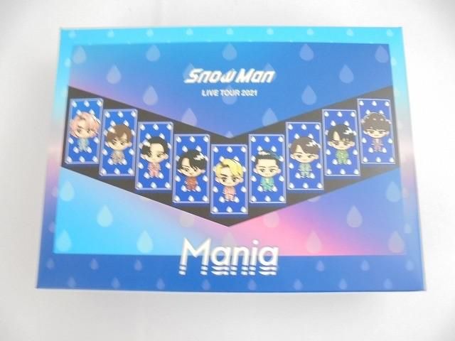 【未開封】MAN mania ライブDVD 初回盤 Snow Man LIVE TOUR 2021 Mania 【初回盤】(4DVD) : Snow Man