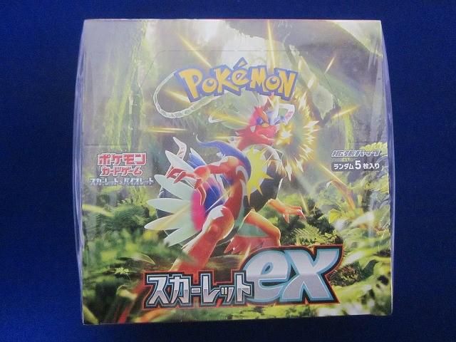 未開封 トレカ ポケモンカードゲーム 拡張パック スカーレットex 1BOX
