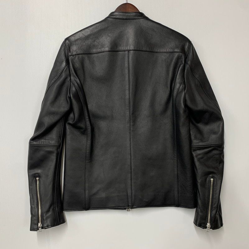 中古品】 LIDNM リドム LAMB LEATHER SINGLE RIDERS JACKET L17SS-17
