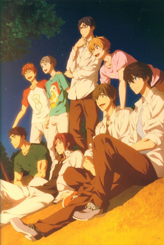 京都アニメーション Vol.2)Free!-Eternal Summer- イラストレーションワークス *帯+CD付 Free! \u2013Eternal Summer- - Blu-ray\u0026DVD : PRODUCT | 『Free! Series