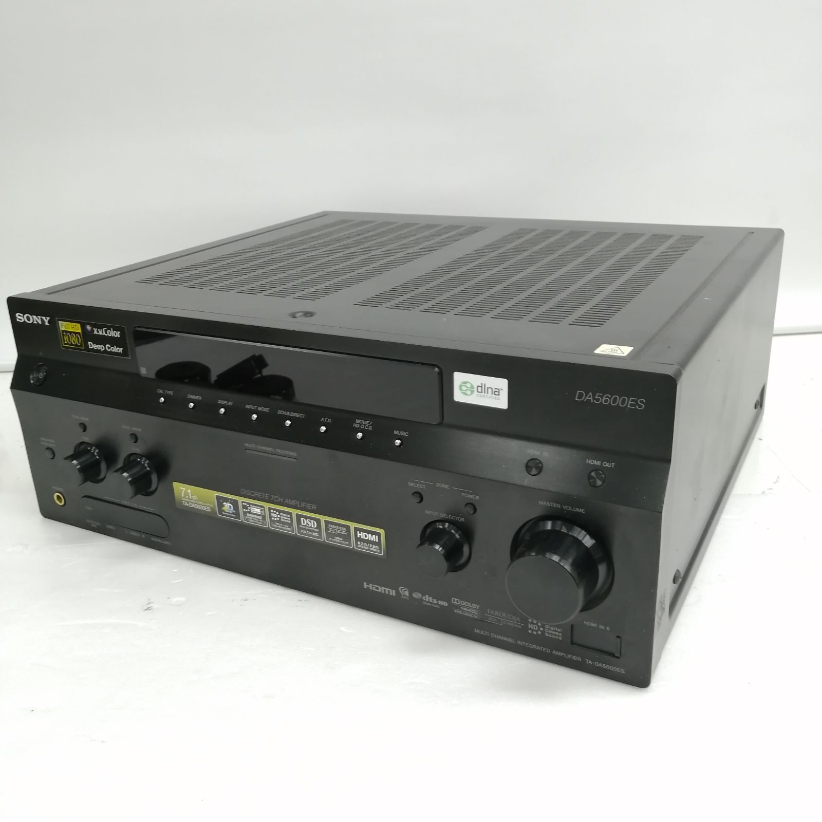 良品】 SONY TA-DA5600ES AVアンプ ハイエンド ブラック 良品】 SONY