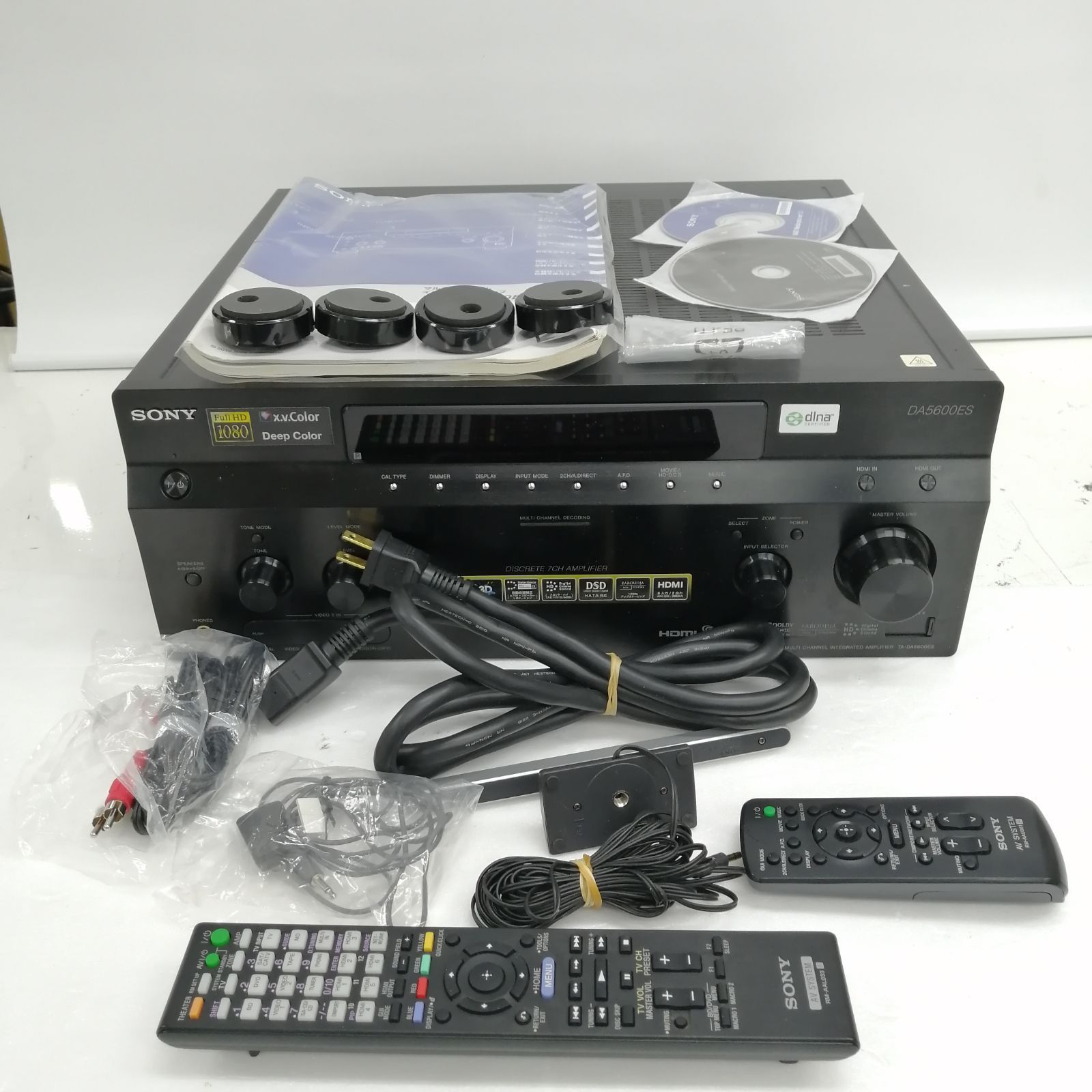 動作品】SONY AVアンプ TA-DA5600ES - メルカリ