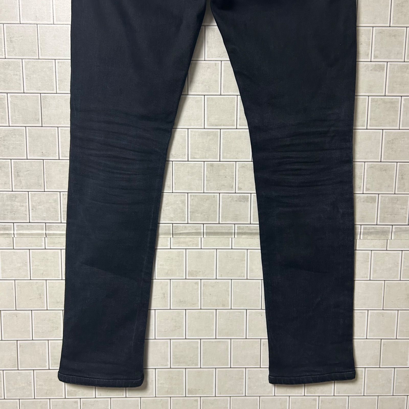 Nudie Jeans ヌーディージーンズ LONG JOHN ロングジョン ブラック