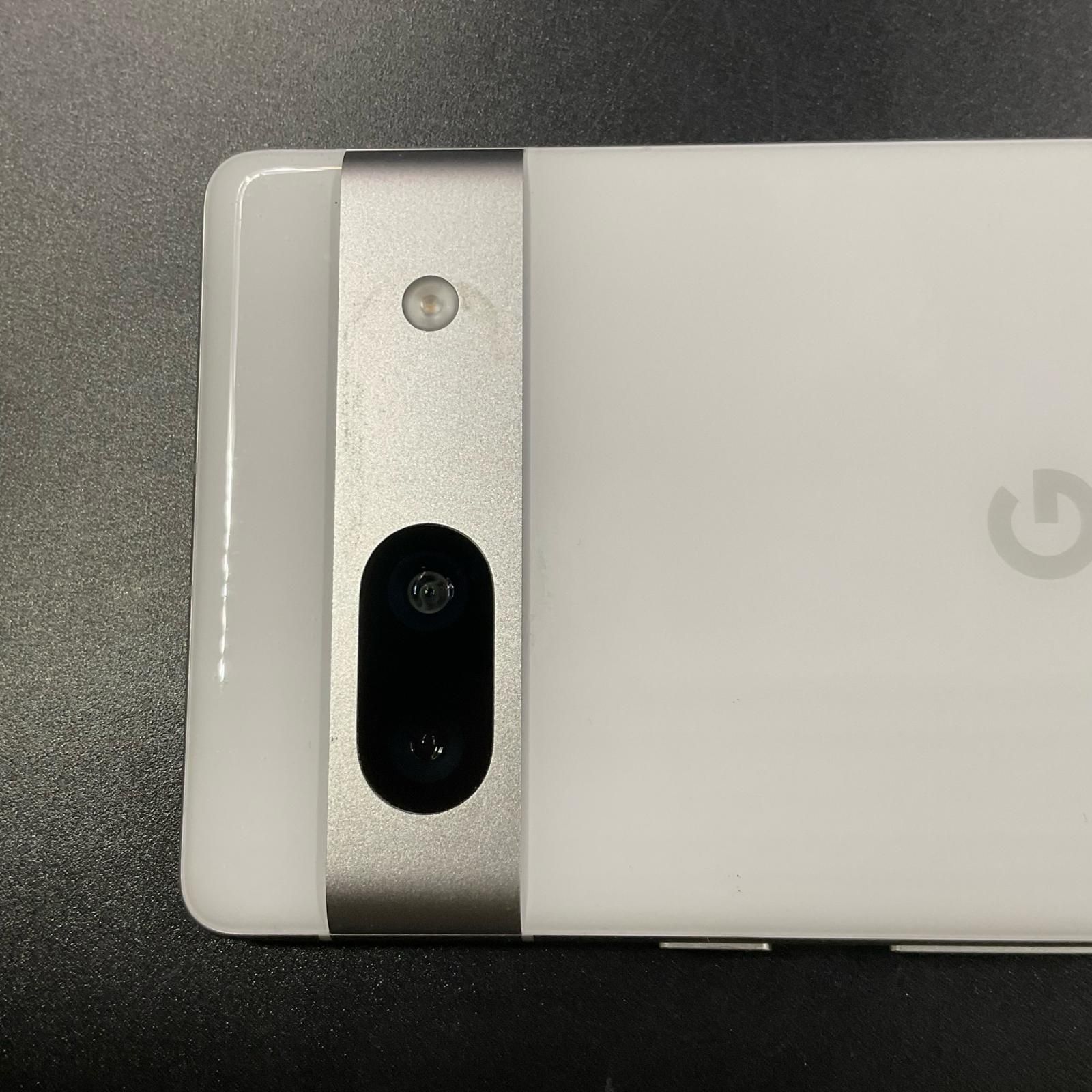 Google Pixel 7a 128GB スノー docomo G82U8 白ロム【難有】【最速発送