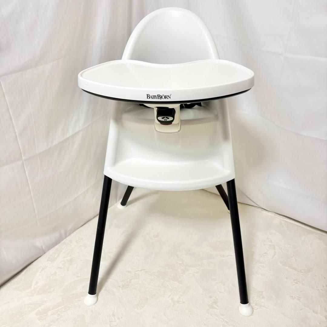 廃盤品 ハーネス付 ベビービョルン ハイチェア BABYBJORN ベビーチェア