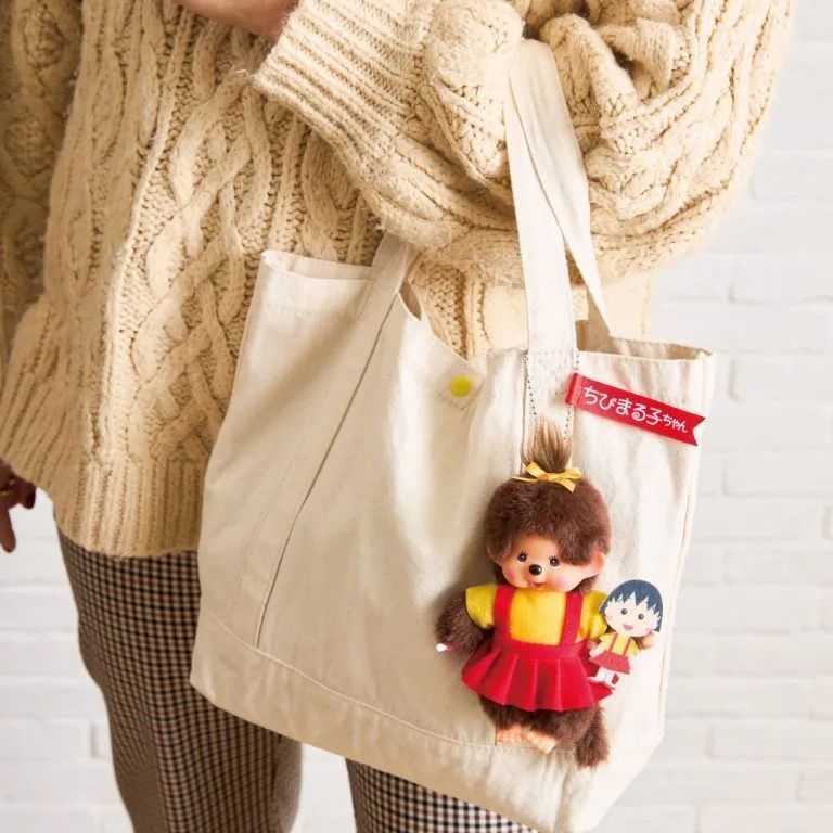 モンチッチ×ちびまる子ちゃん キーチェーン 女の子 かわいい 可愛い
