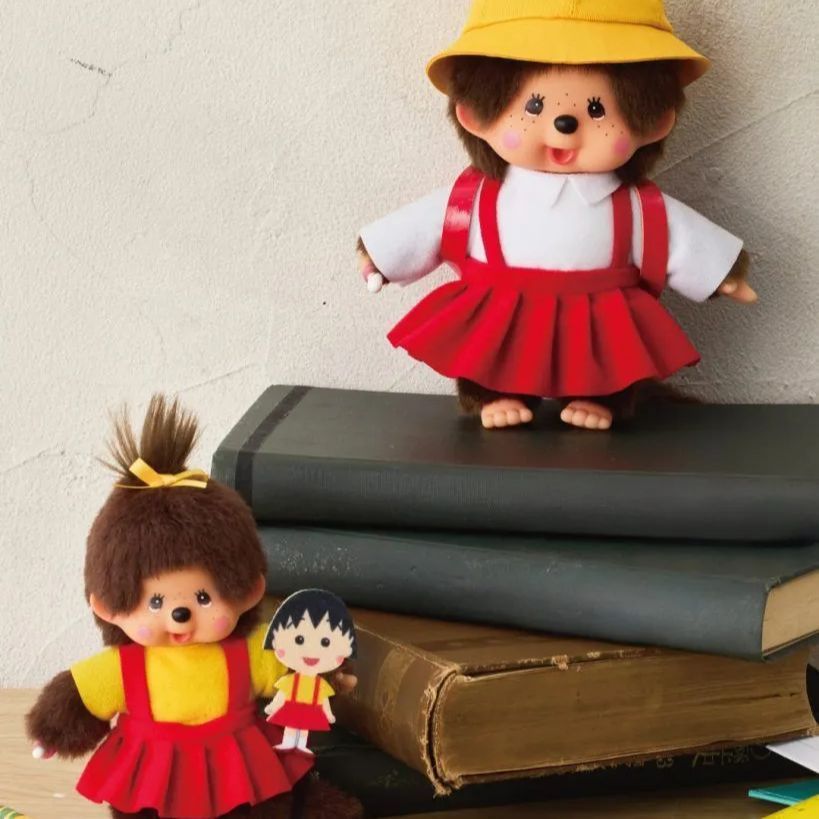 モンチッチ×ちびまる子ちゃん S 女の子 かわいい 可愛い chainkawaii