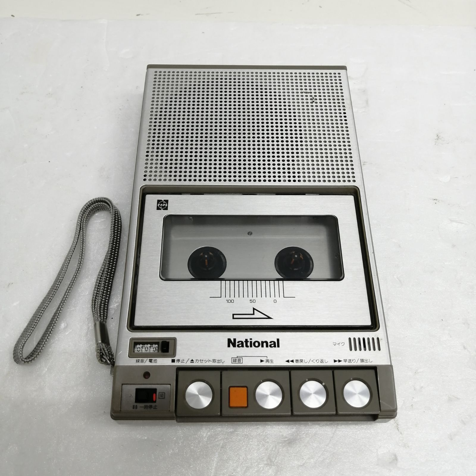 ジャンク】ポータブルカセットレコーダー ナショナル RQ-2730 - メルカリ