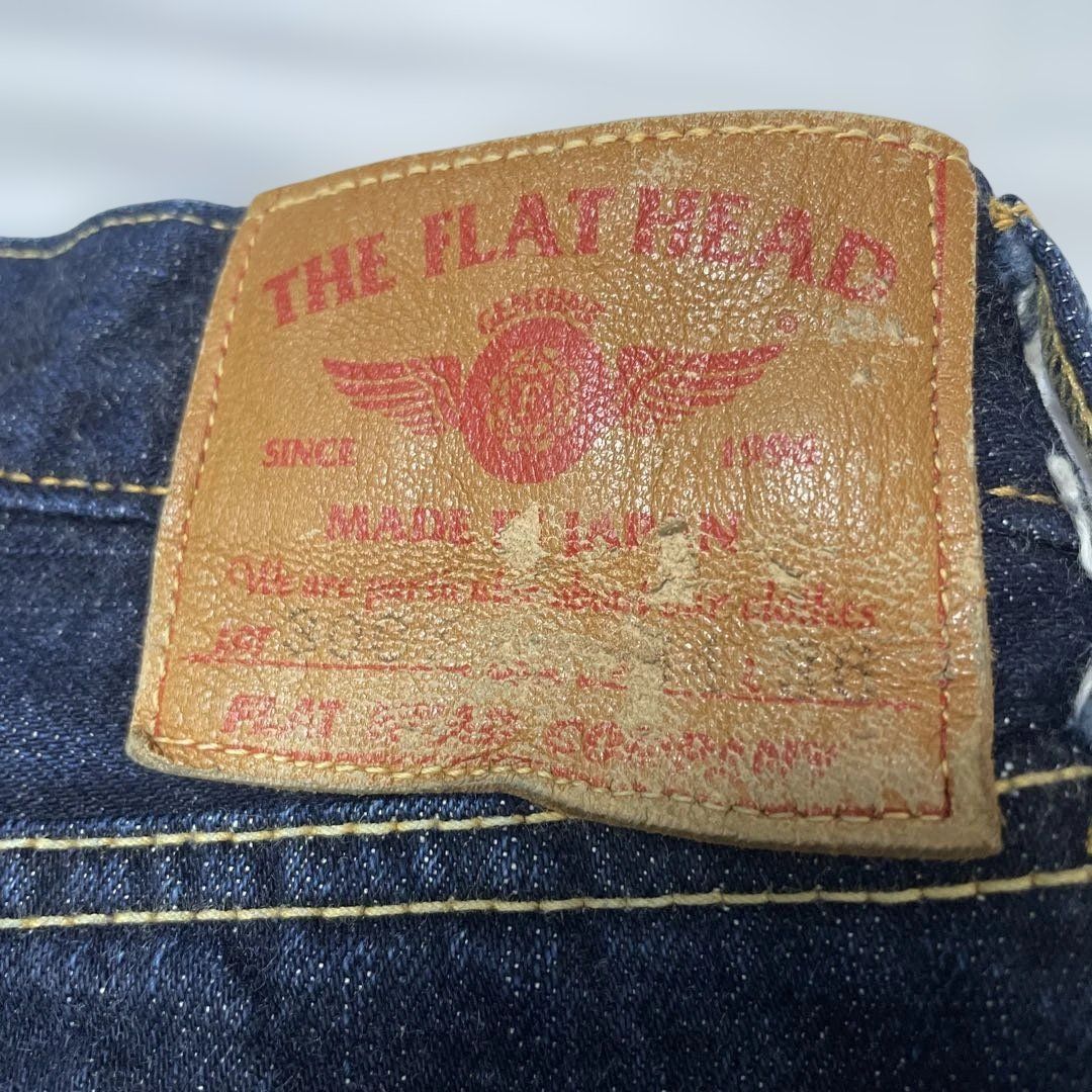 THE FLAT HEAD ブーツカット フレア Lot.3007 W34（実寸約83cm