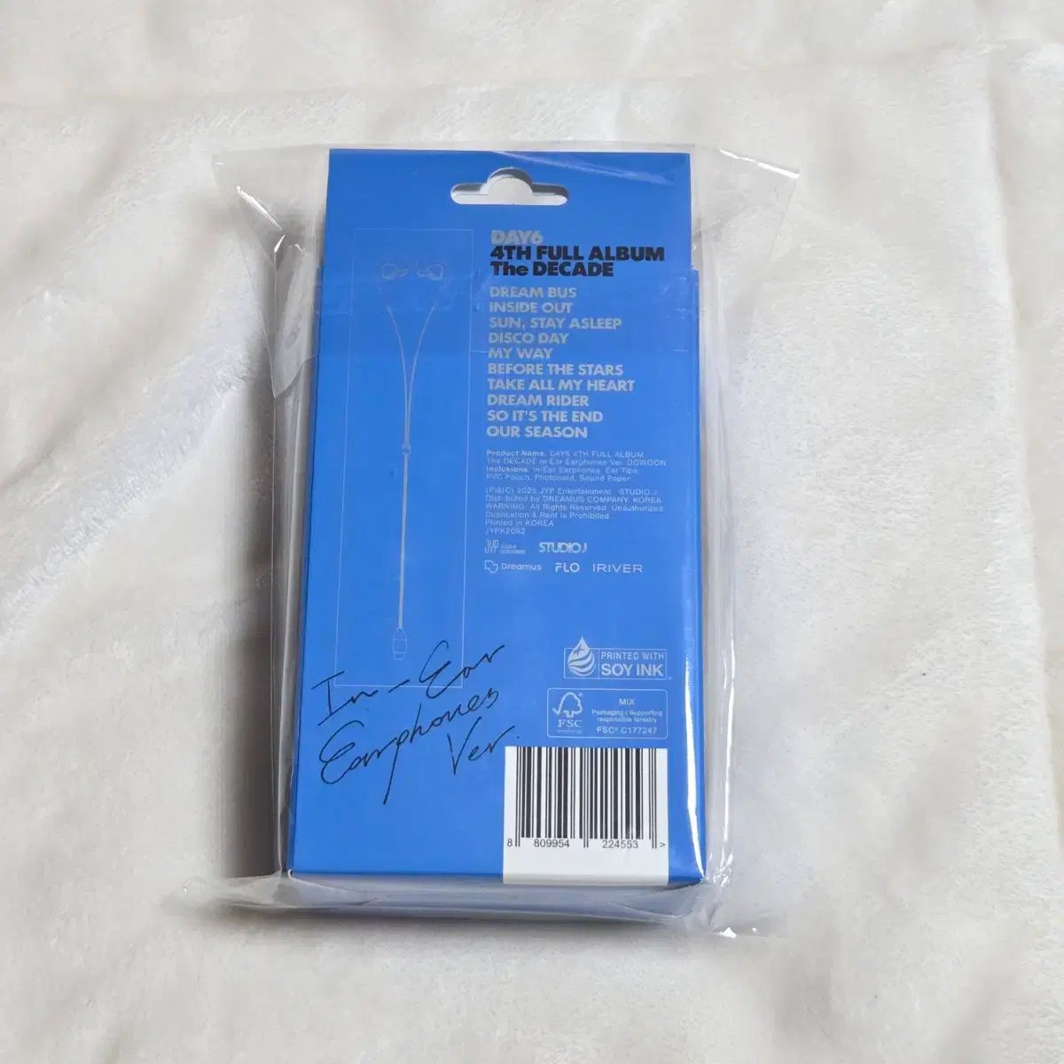 DAY6（デイシックス）イヤホン盤 IN-EAR アルバム ドウン(DOWOON