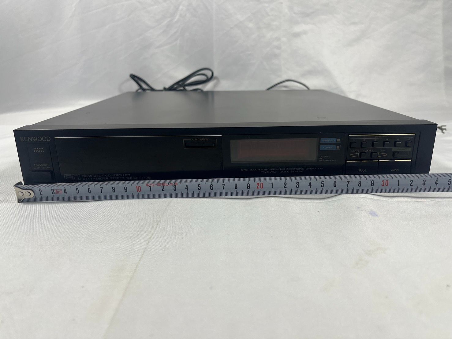 KENWOODケンウッド オートチューナー AT-450 Kenwood AT-450 Automatic Antenna Tuner for TS-690S TS-450S Working