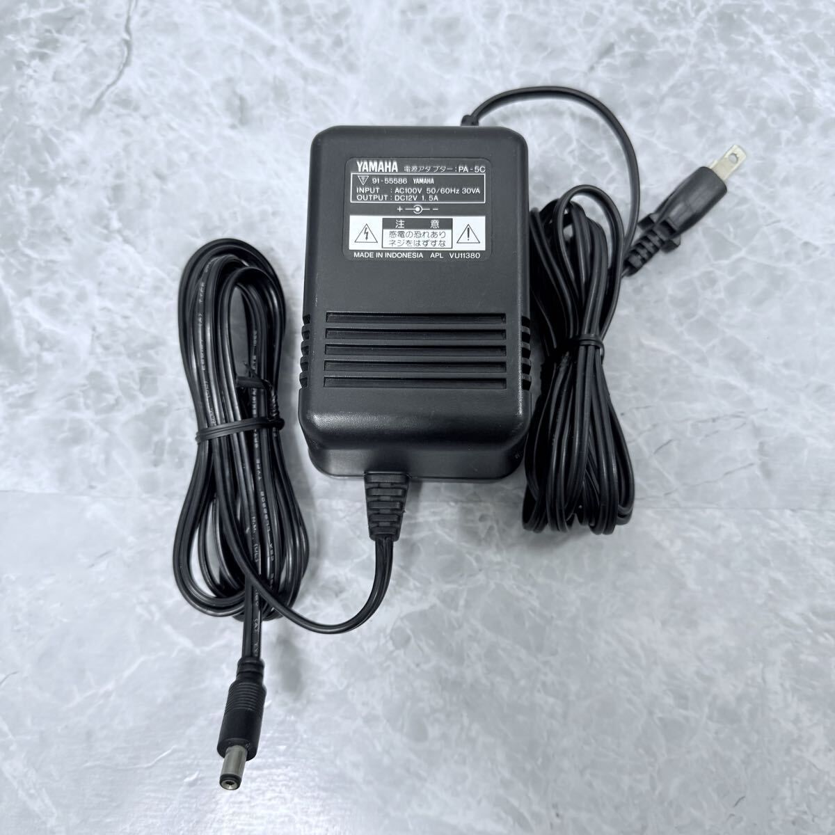 YAMAHA ヤマハ PA-5C ACアダプター 希少 純正品 センタープラス DC12V