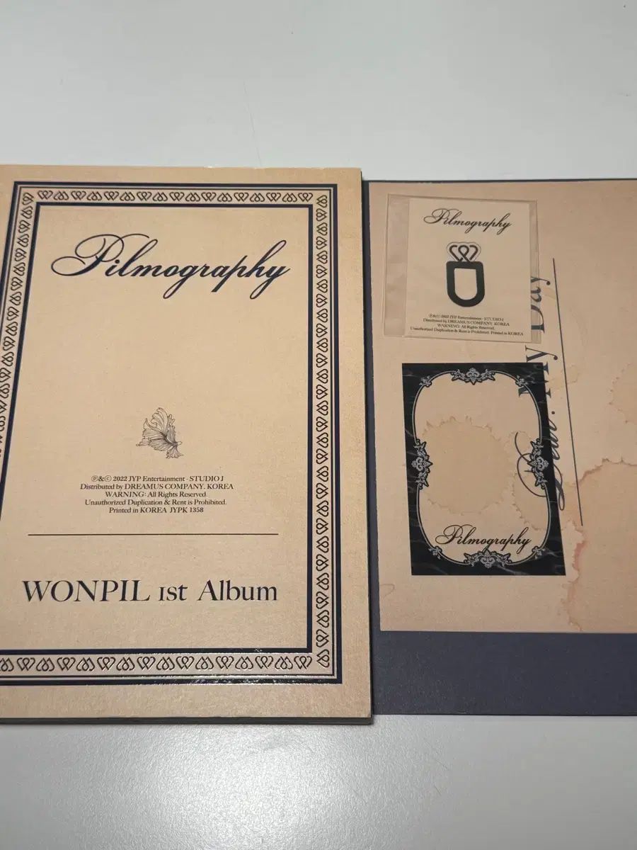 CD Day6 ウォンピル Wonpil 1st Album Pilmography