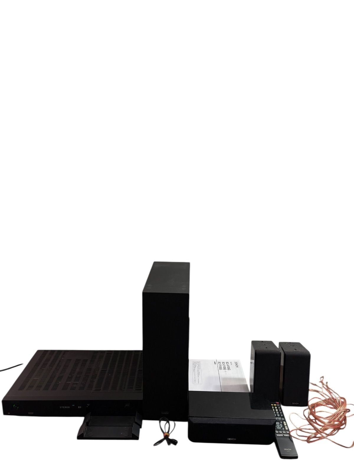 DENON デノン AVサラウンドアンプ スピーカーセット AVC-S500HD - メルカリ