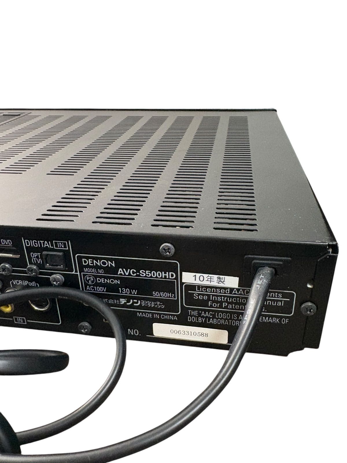 DENON デノン AVサラウンドアンプ スピーカーセット AVC-S500HD - メルカリ