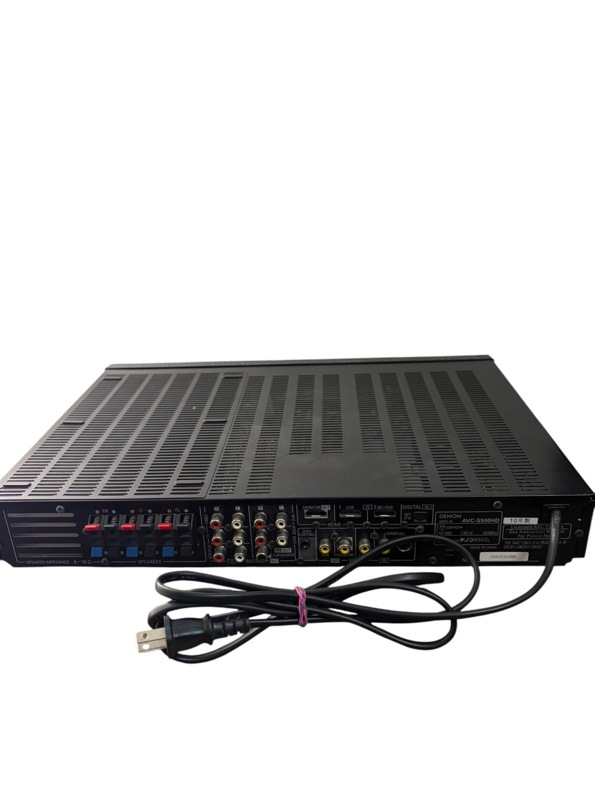 DENON デノン AVサラウンドアンプ スピーカーセット AVC-S500HD - メルカリ