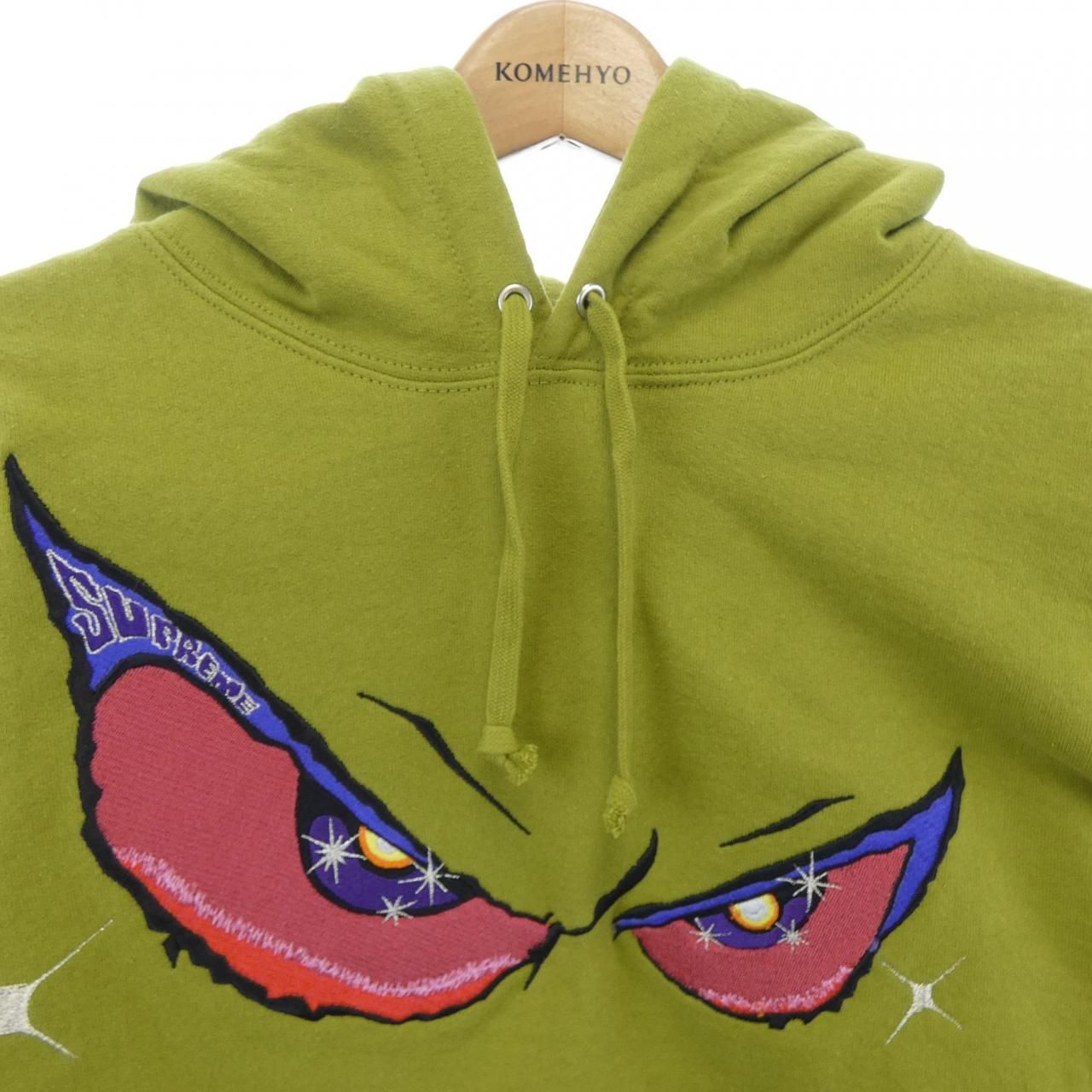 シュプリーム SUPREME Eyes Hooded パーカー - メルカリ