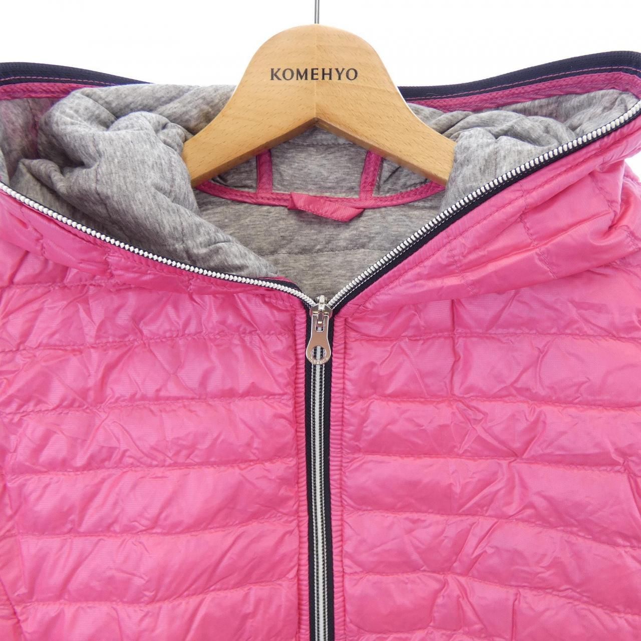 Duvetica デュベティカ ダウンベスト フード付き ピンク 40 Duvetica