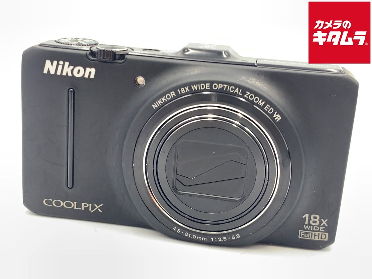 中古】 【並品】 ニコン COOLPIX S9300 ノーブルブラック - メルカリ