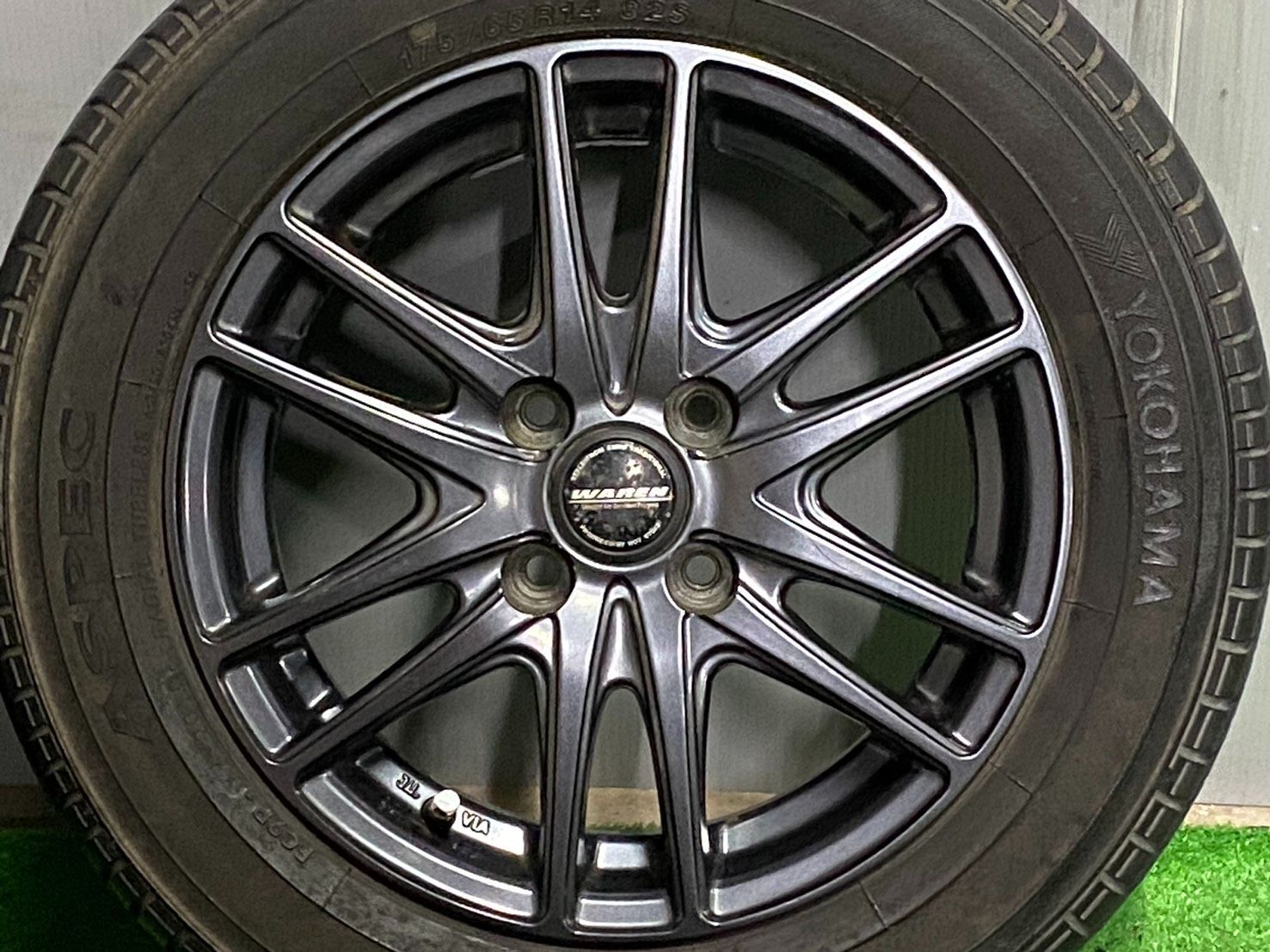 タイヤ・ホイール WAREN 175/65R14 YOKOHAMA 175 65r14（ヨコハマ 