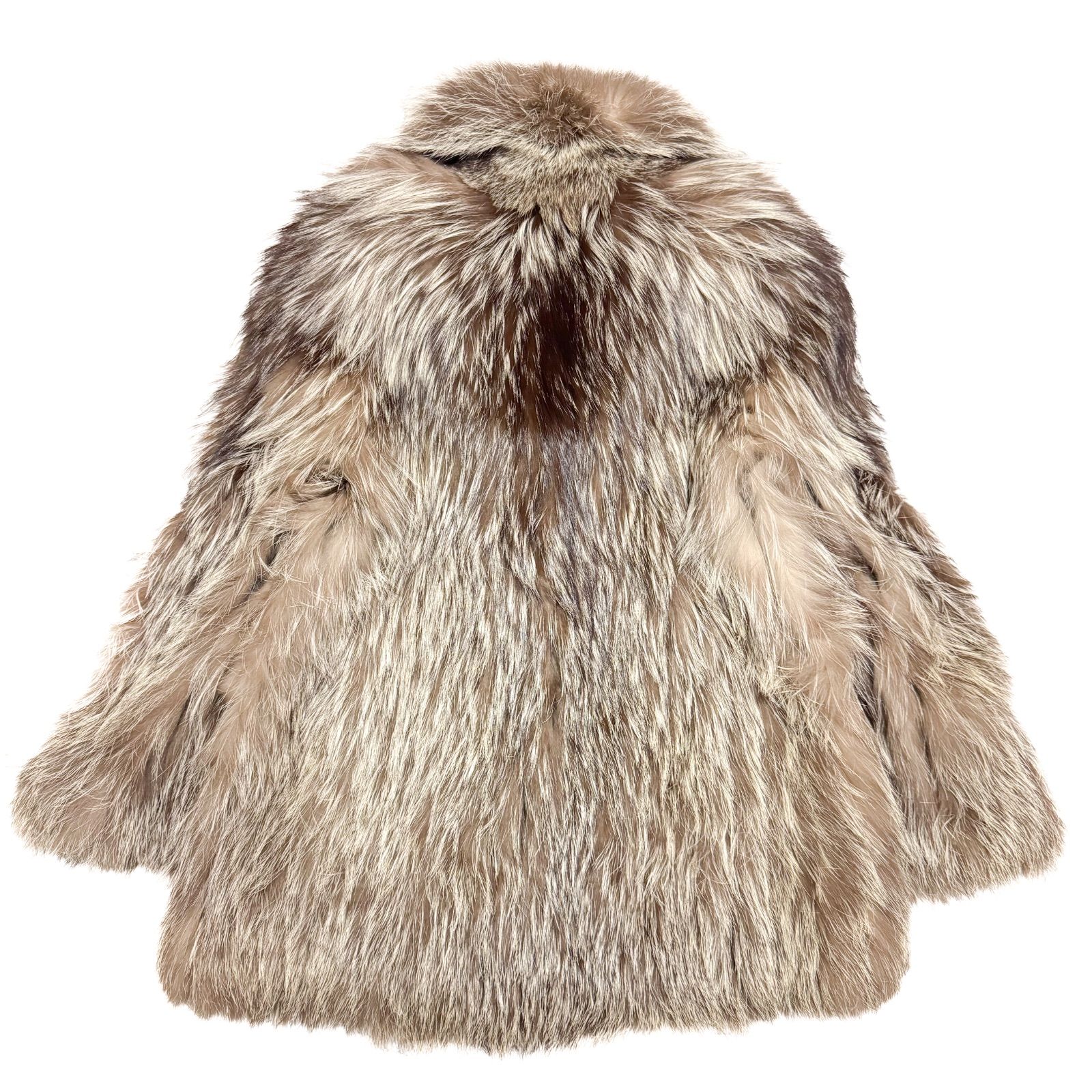 ジャケット・アウター SAGA FOX 逸品【SAGAFOX サガフォックス】SILVER FOX FUR JACKET COAT