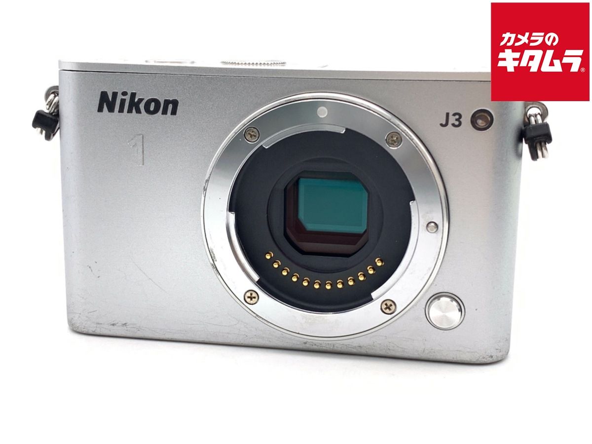 中古】 【並品】 ニコン Nikon 1 J3 ボディ シルバー - メルカリ