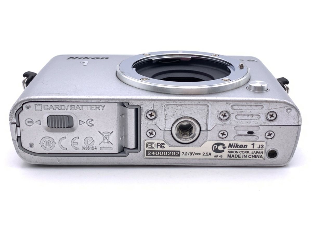 中古】 【並品】 ニコン Nikon 1 J3 ボディ シルバー - メルカリ
