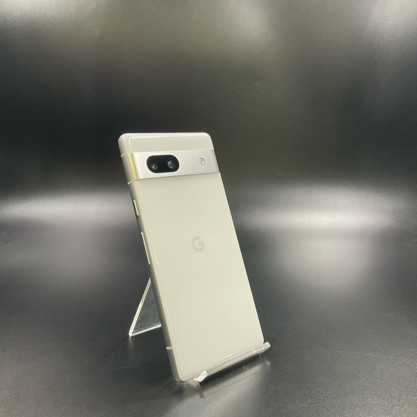 Google Pixel 7a 128GB スノー docomo G82U8 白ロム【難有】【最速発送