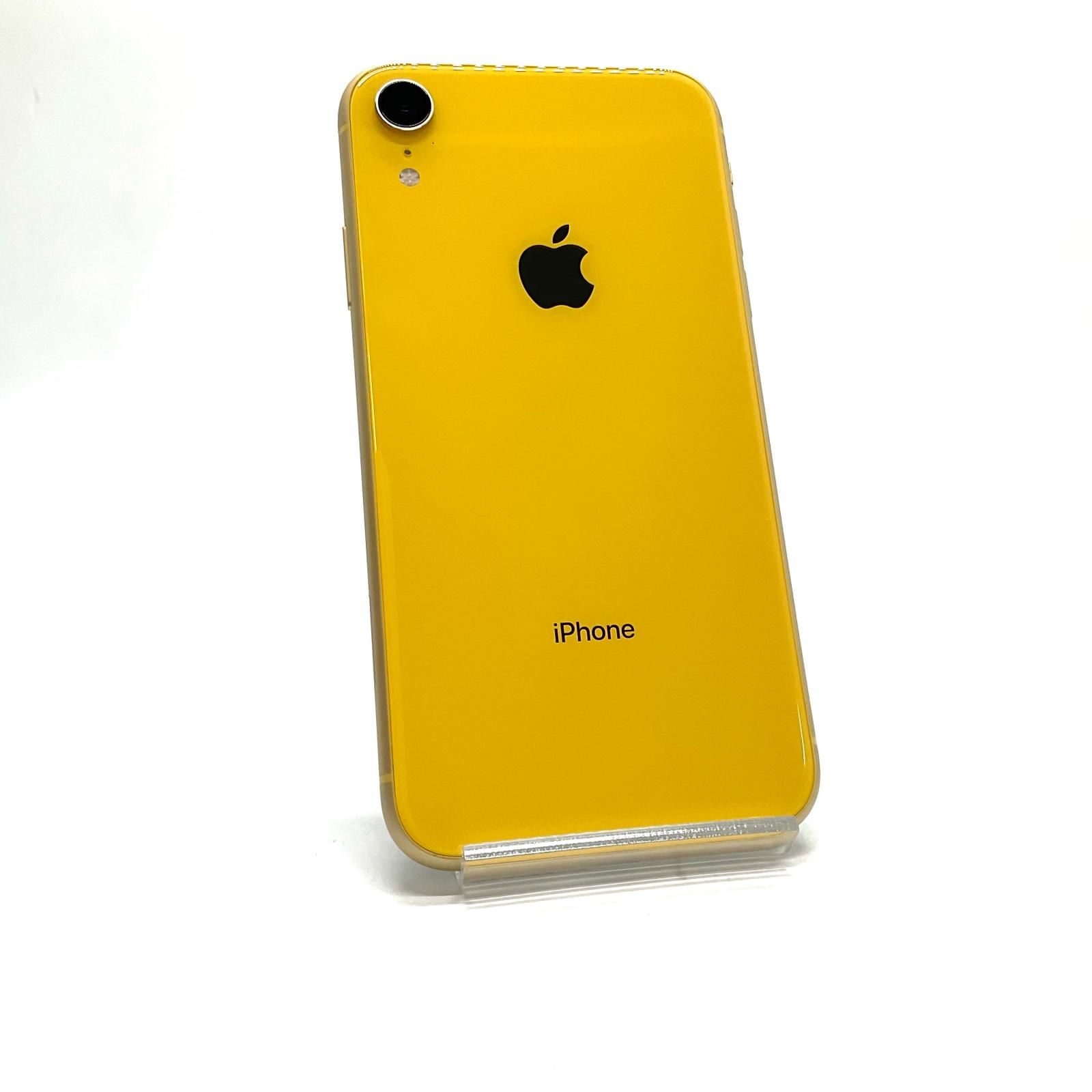 iPhone XR 128GB イエロー　ジャンク品 iPhone XR 128GB イエロー SIMフリー 80%【最速発送】【難有】 - メルカリ