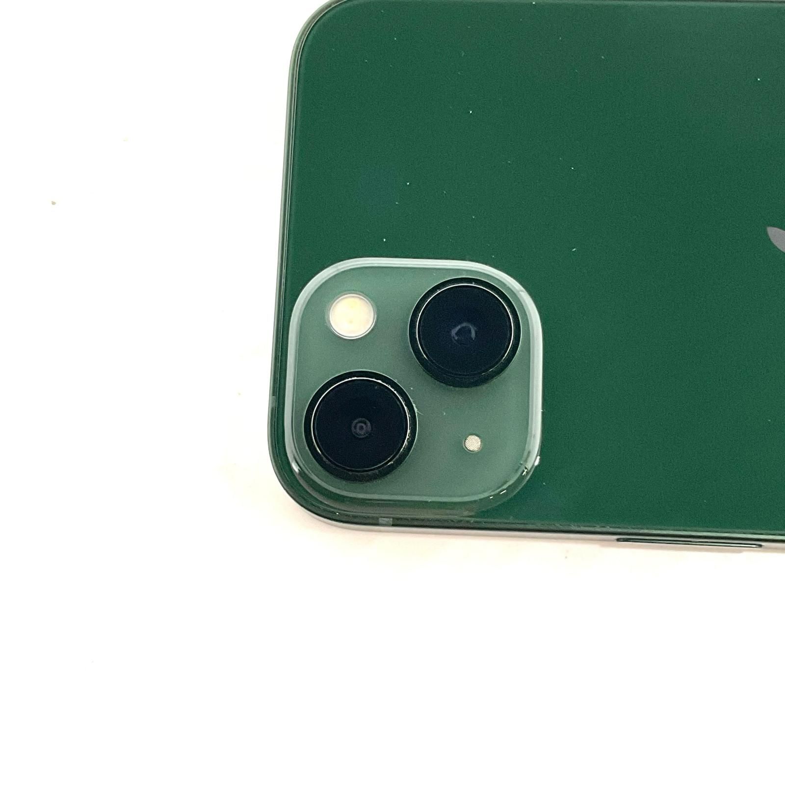 iPhone 13 128GB グリーン docomo 動作確認済 84%【全額返金保証