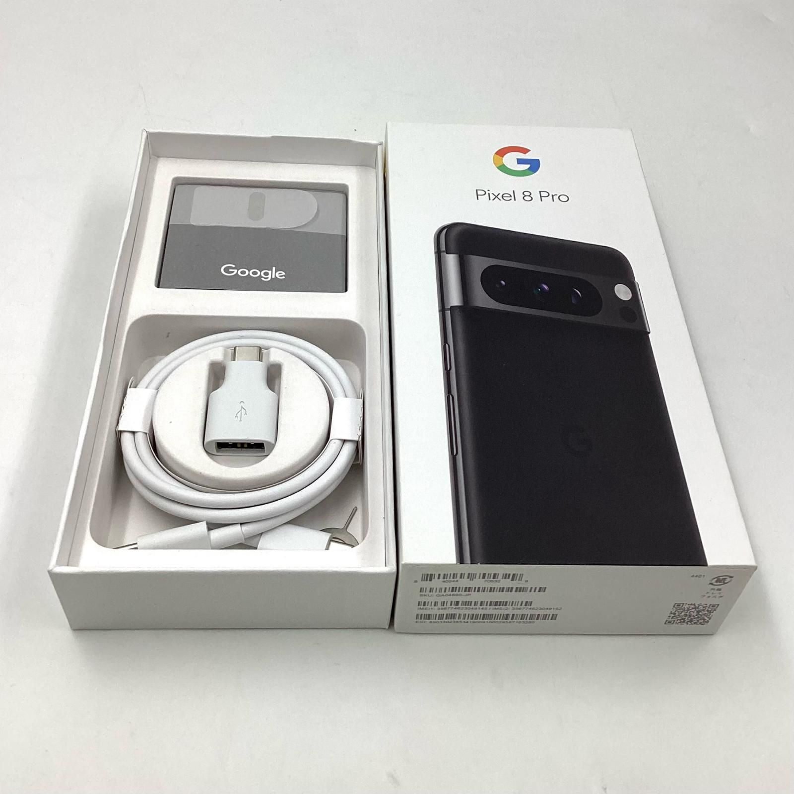 全額返金保証】【最速発送】Google Pixel 8 Pro 256GB Obsidian SIM