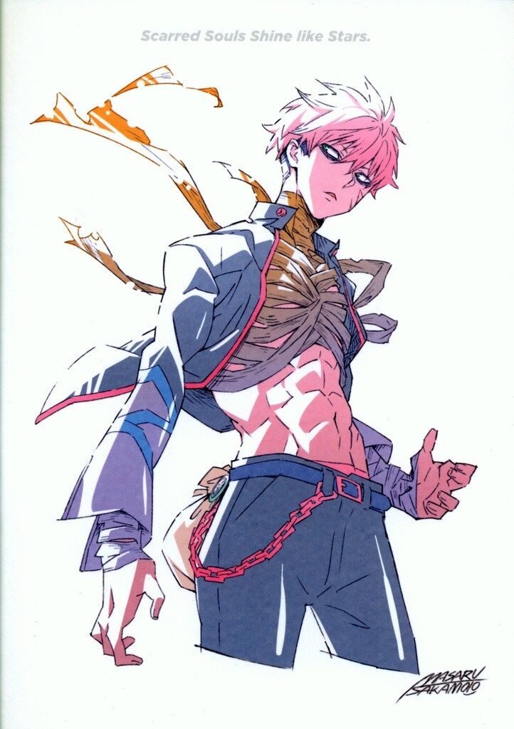 トリガー 劇場特典 SSSS.DYNAZENON 特別上映会特典 坂本勝描き下ろし