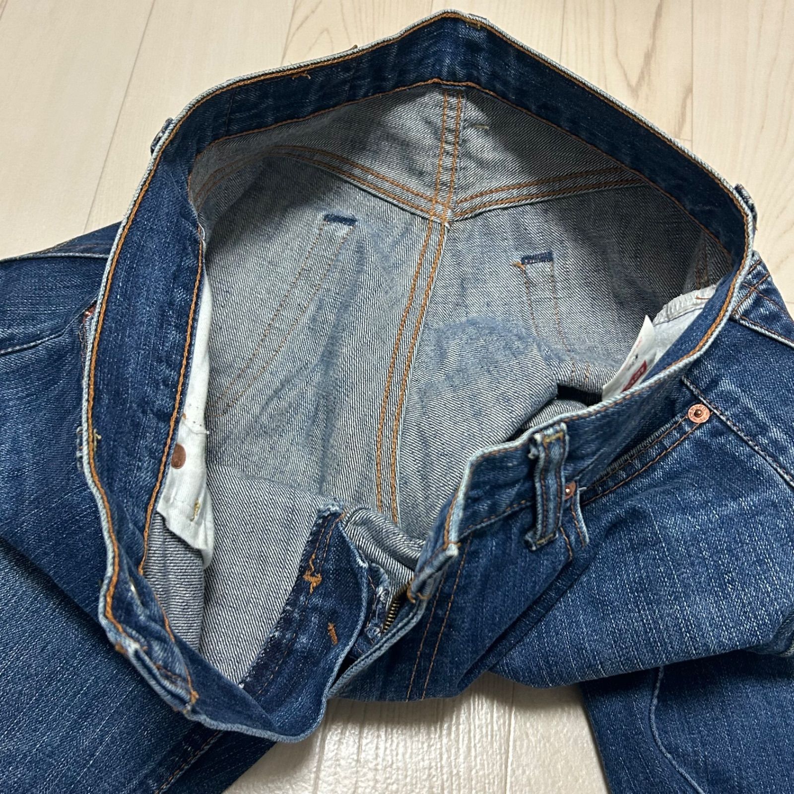 Levi's リーバイス 503 ボタン裏 359 刻印 レザーパッチ 5ポケット