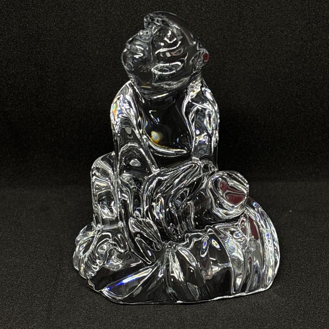 未使用保管品 Baccarat バカラ 干支 置物 インテリア 猿 箱付き - メルカリ