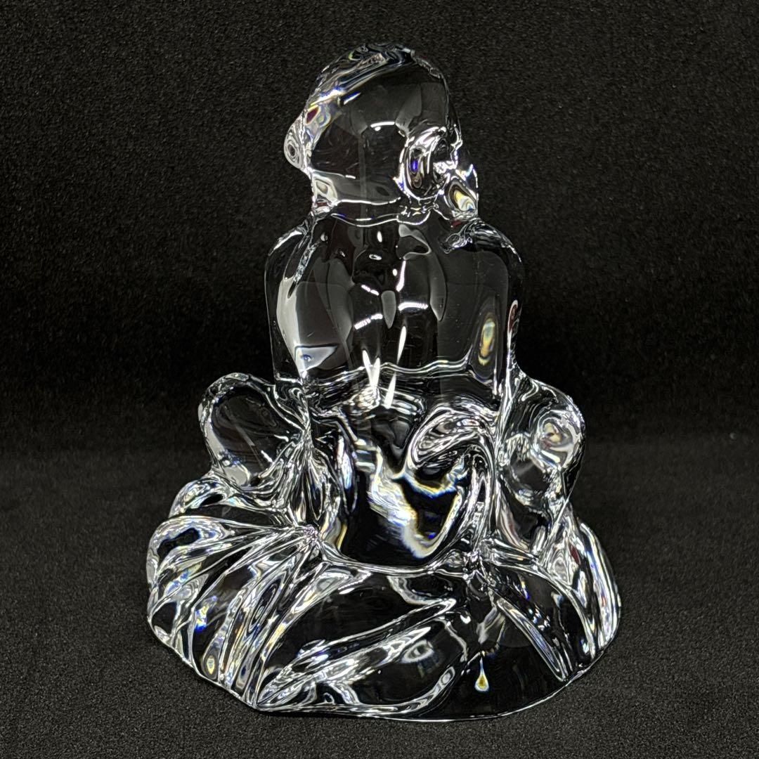 未使用保管品 Baccarat バカラ 干支 置物 インテリア 猿 箱付き - メルカリ