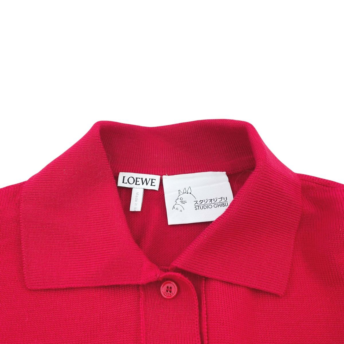 中古】LOEWE ロエベ スタジオジブリ 荒れ地の魔女 ポロシャツニット  