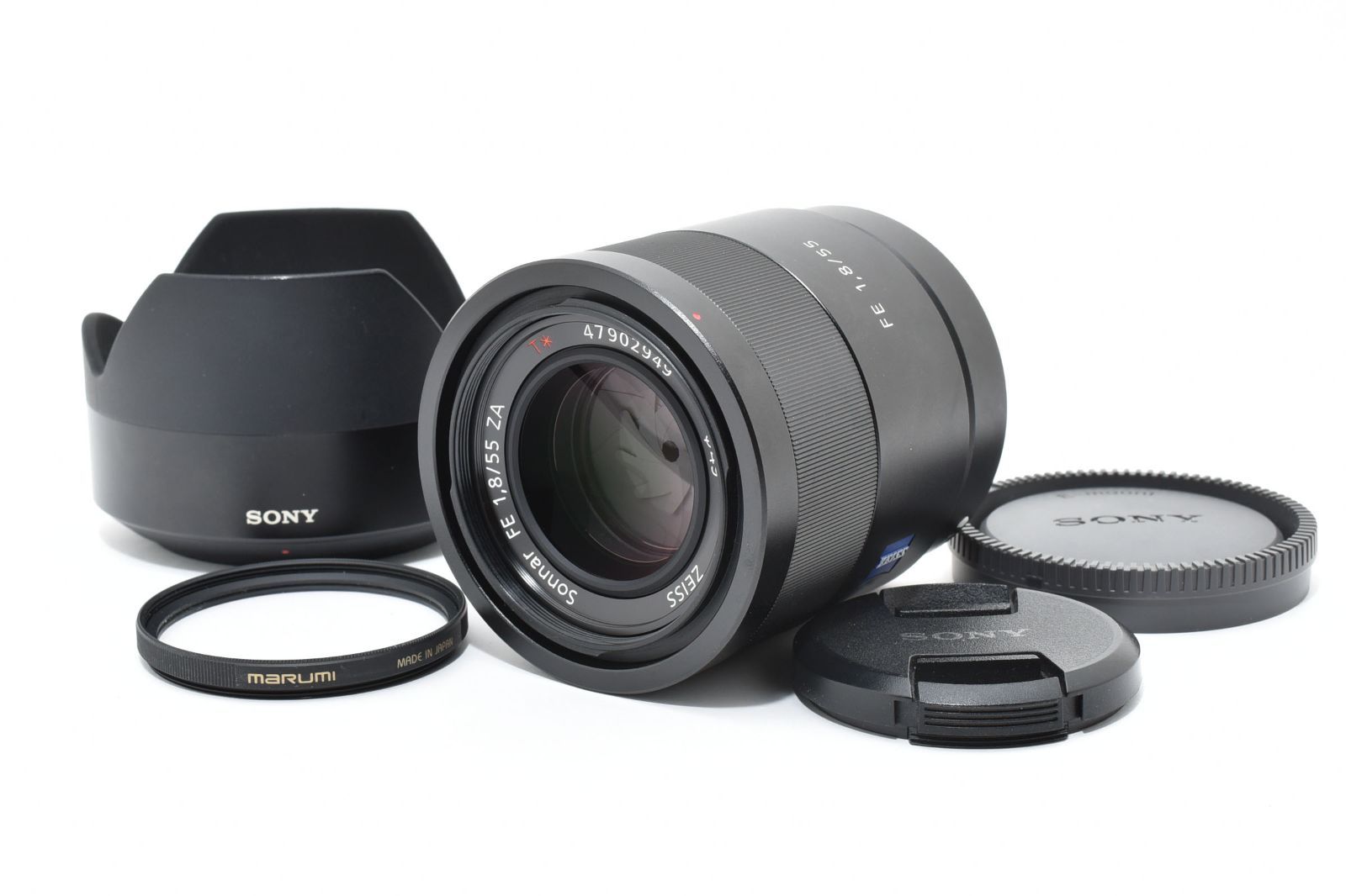 SONY ソニー Sonnar FE 55mm F1.8 ZA SEL55F18Z 動作OK 返金保証 /2576